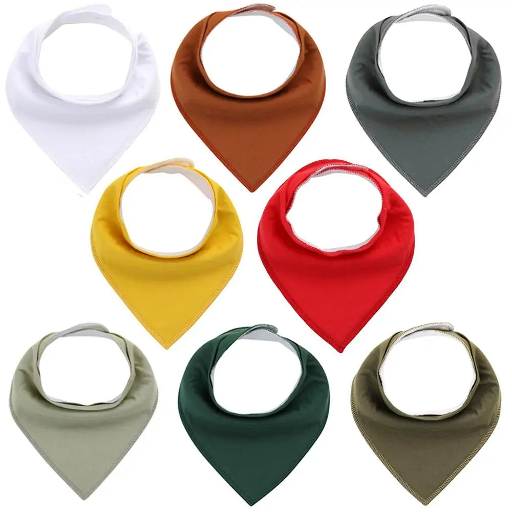 100% Cotton Soft Baby Bibs Everyday Non-Essentials