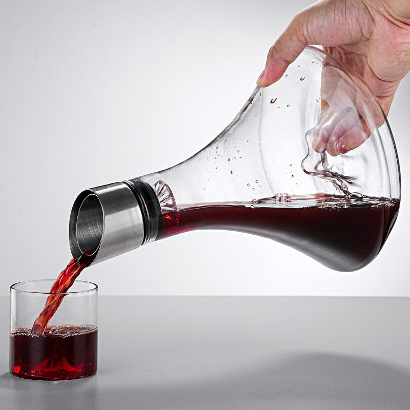 Wine Decanter Built-in Aerator Pourer, Wine Carafe Red Wine Decanter 1000ml eprolo