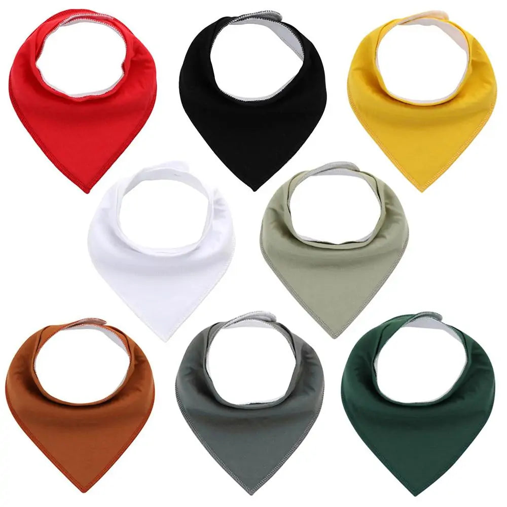 100% Cotton Soft Baby Bibs Everyday Non-Essentials