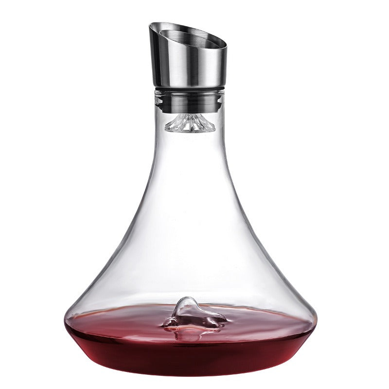 Wine Decanter Built-in Aerator Pourer, Wine Carafe Red Wine Decanter 1000ml eprolo