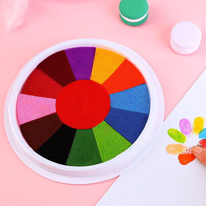 Children's DIY Washable Finger Painting Ink Pad eprolo