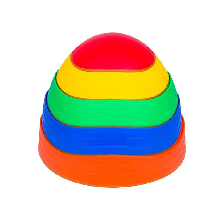 Kids Stepping Stones Training Children Balance Coordination Skills Toys Stap Stones Stacking For Kids Rainbow River Rock Childre Little Steps Baby Boutique