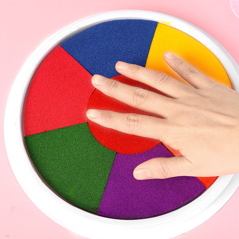 Children's DIY Washable Finger Painting Ink Pad eprolo