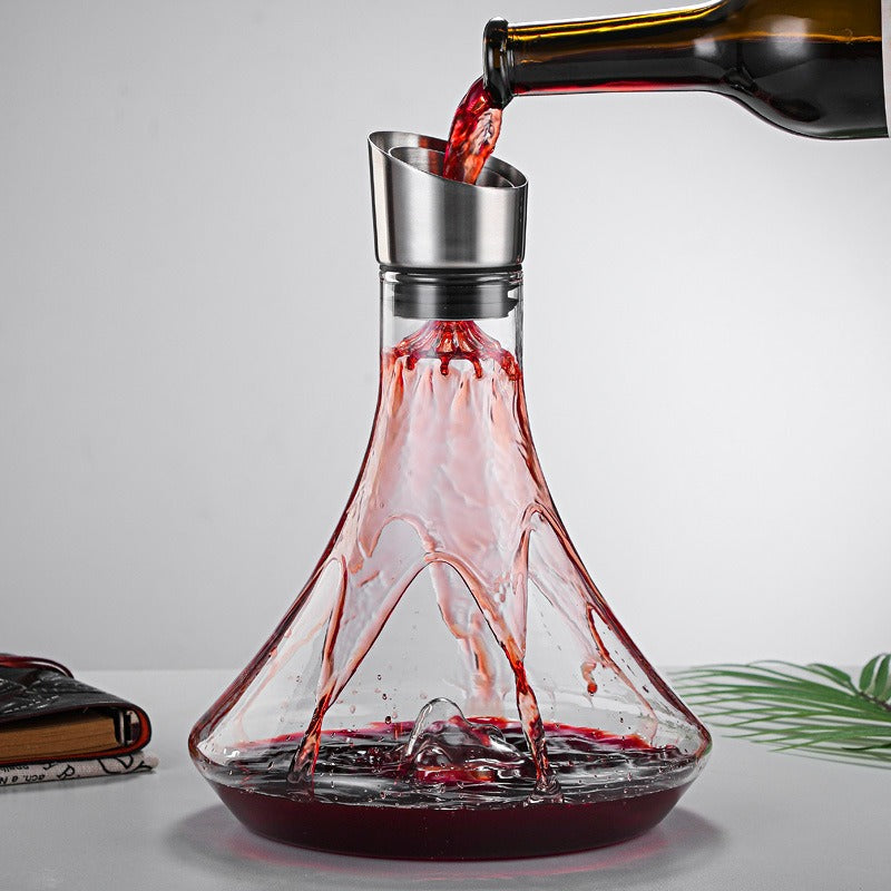 Wine Decanter Built-in Aerator Pourer, Wine Carafe Red Wine Decanter 1000ml eprolo