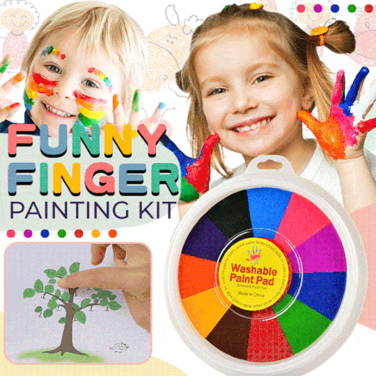 Children's DIY Washable Finger Painting Ink Pad eprolo