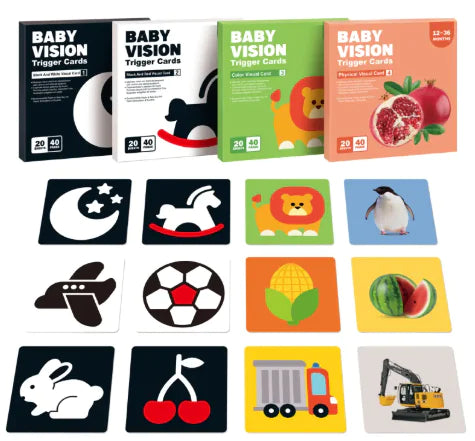 Baby's First Black and White Book- Boost Cognitive and Visual Development