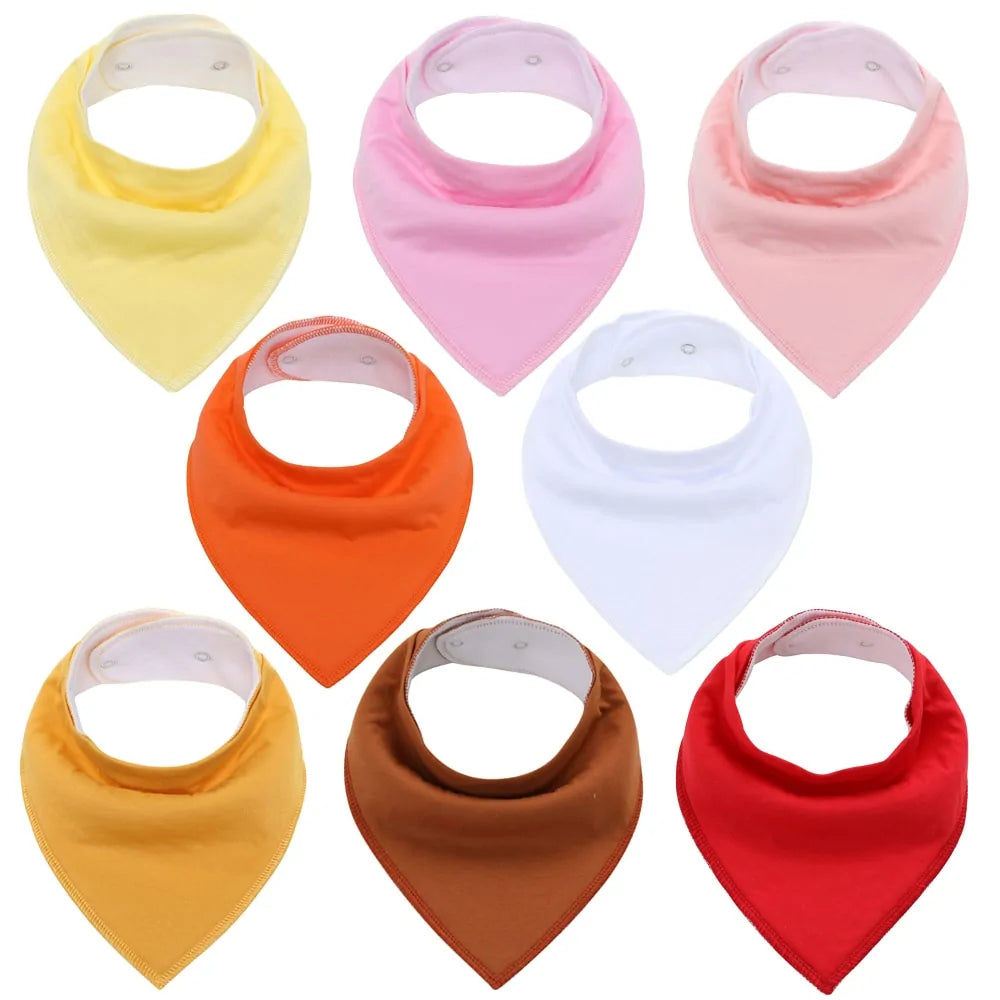 100% Cotton Soft Baby Bibs Everyday Non-Essentials