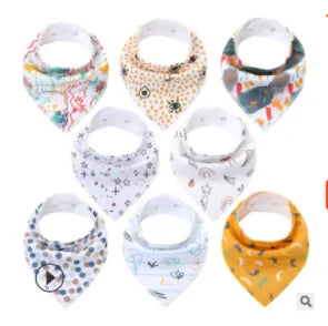 100% Cotton Soft Baby Bibs Everyday Non-Essentials