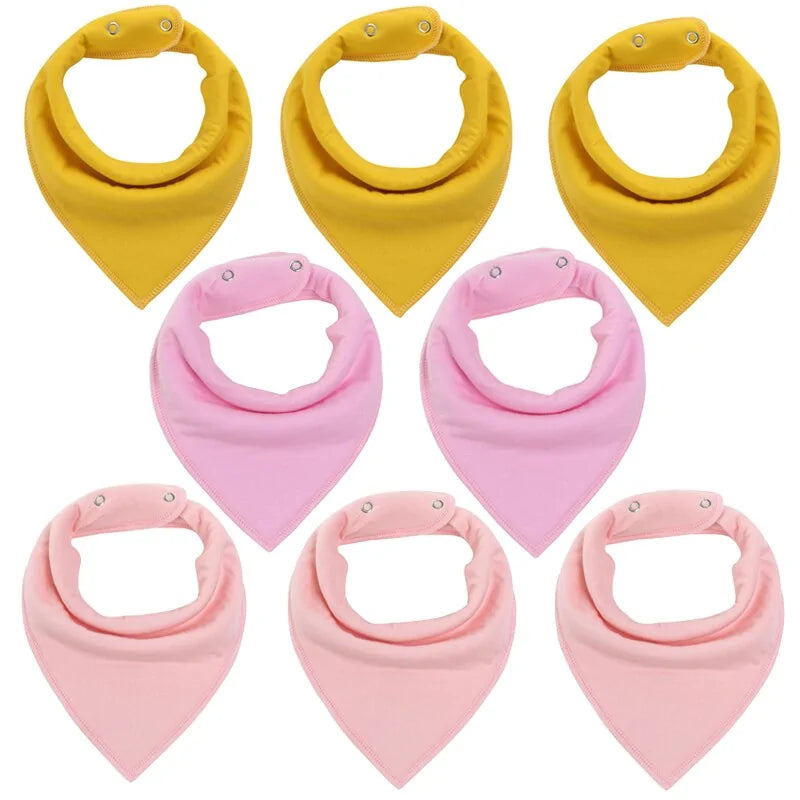 100% Cotton Soft Baby Bibs Everyday Non-Essentials