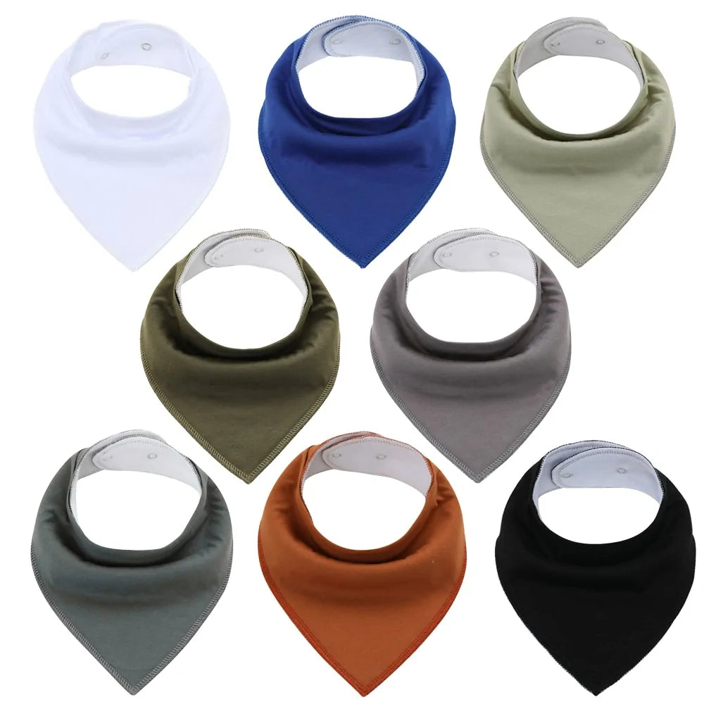 100% Cotton Soft Baby Bibs Everyday Non-Essentials