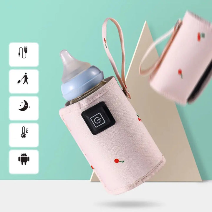 Portable USB Baby Bottle Warmer Bag Little Steps Baby Boutique