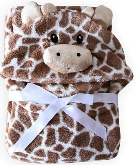 Baby's Hooded Bath Towel - Animal Deisng Everyday Non-Essentials