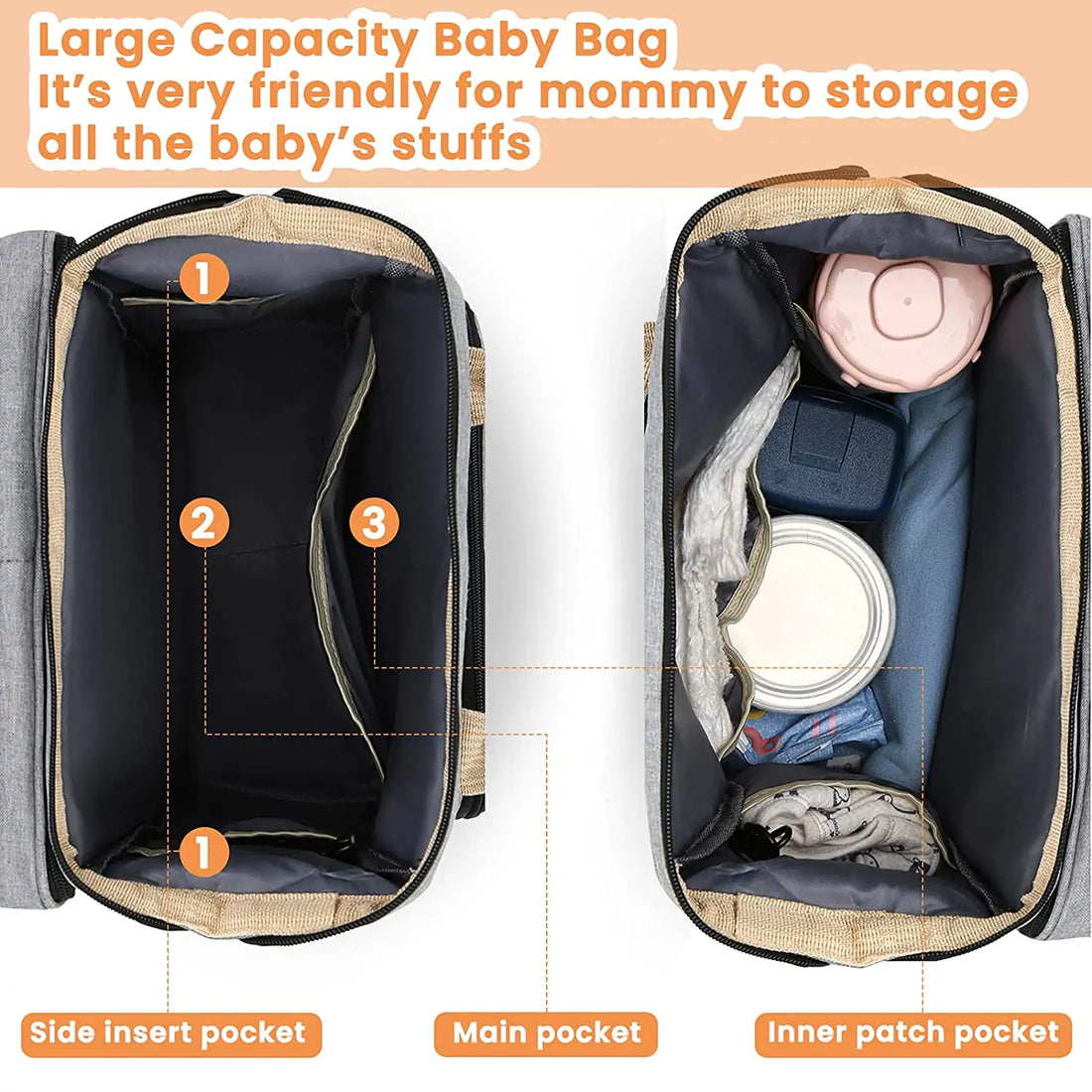 Portable Baby Bed Little Steps Baby Boutique