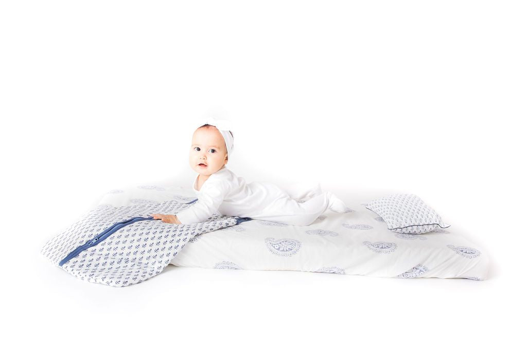 100% Cotton FORT Wearable Baby Sleep Bag (Lightweight) Ivory Meleager