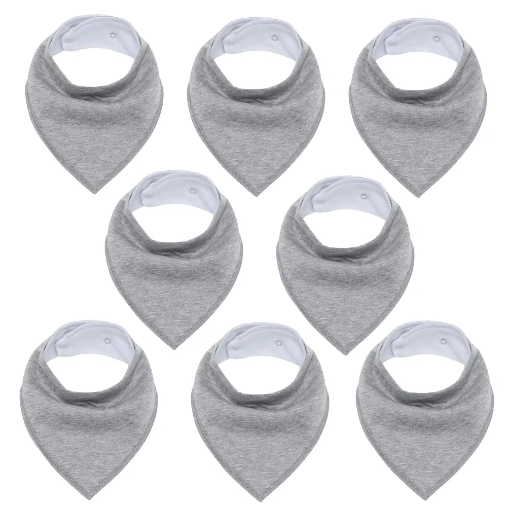 100% Cotton Soft Baby Bibs Everyday Non-Essentials