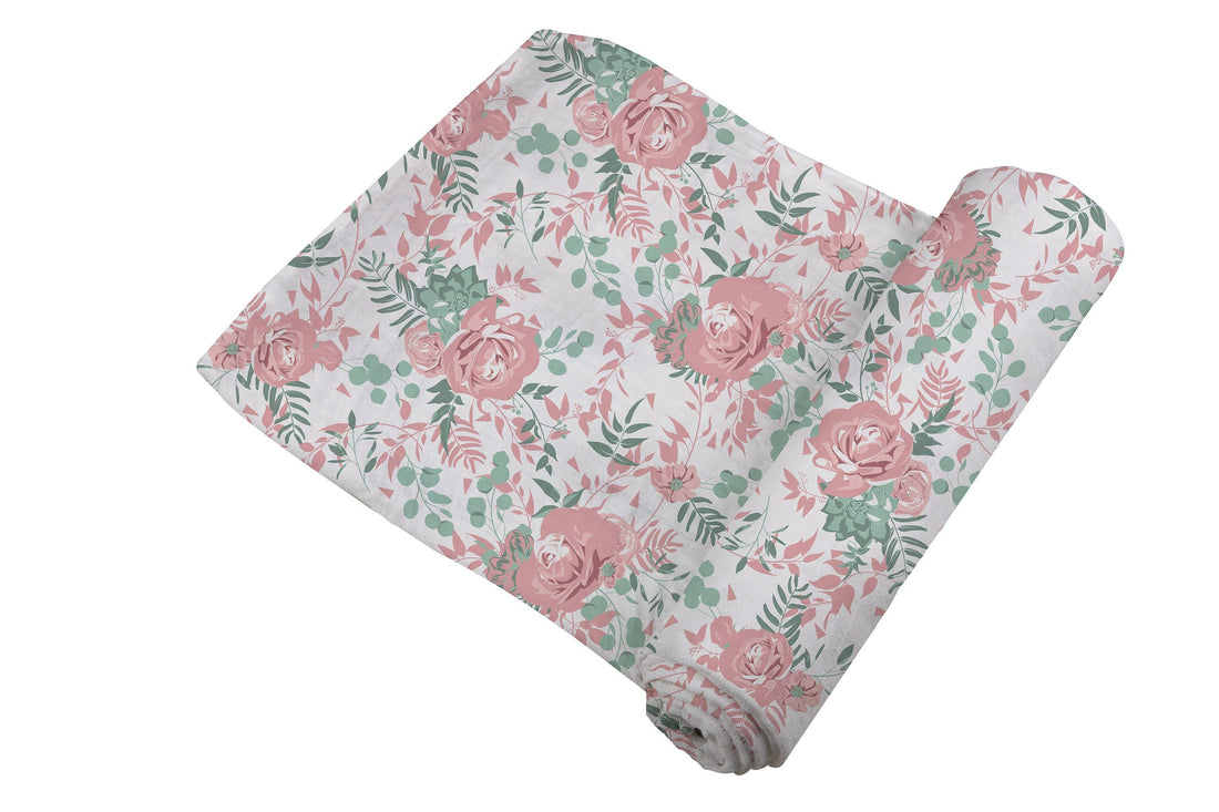 Desert Rose Cotton Swaddle Lavender Charlie