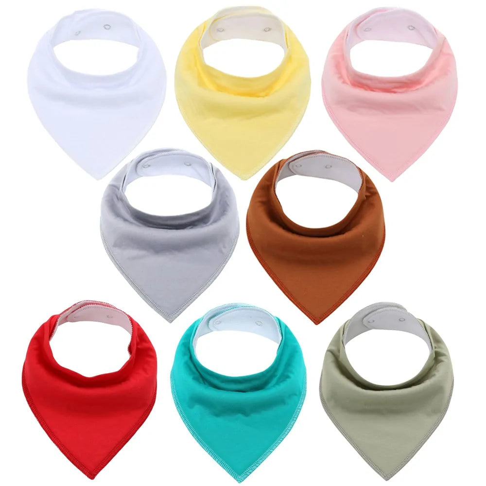 100% Cotton Soft Baby Bibs Everyday Non-Essentials