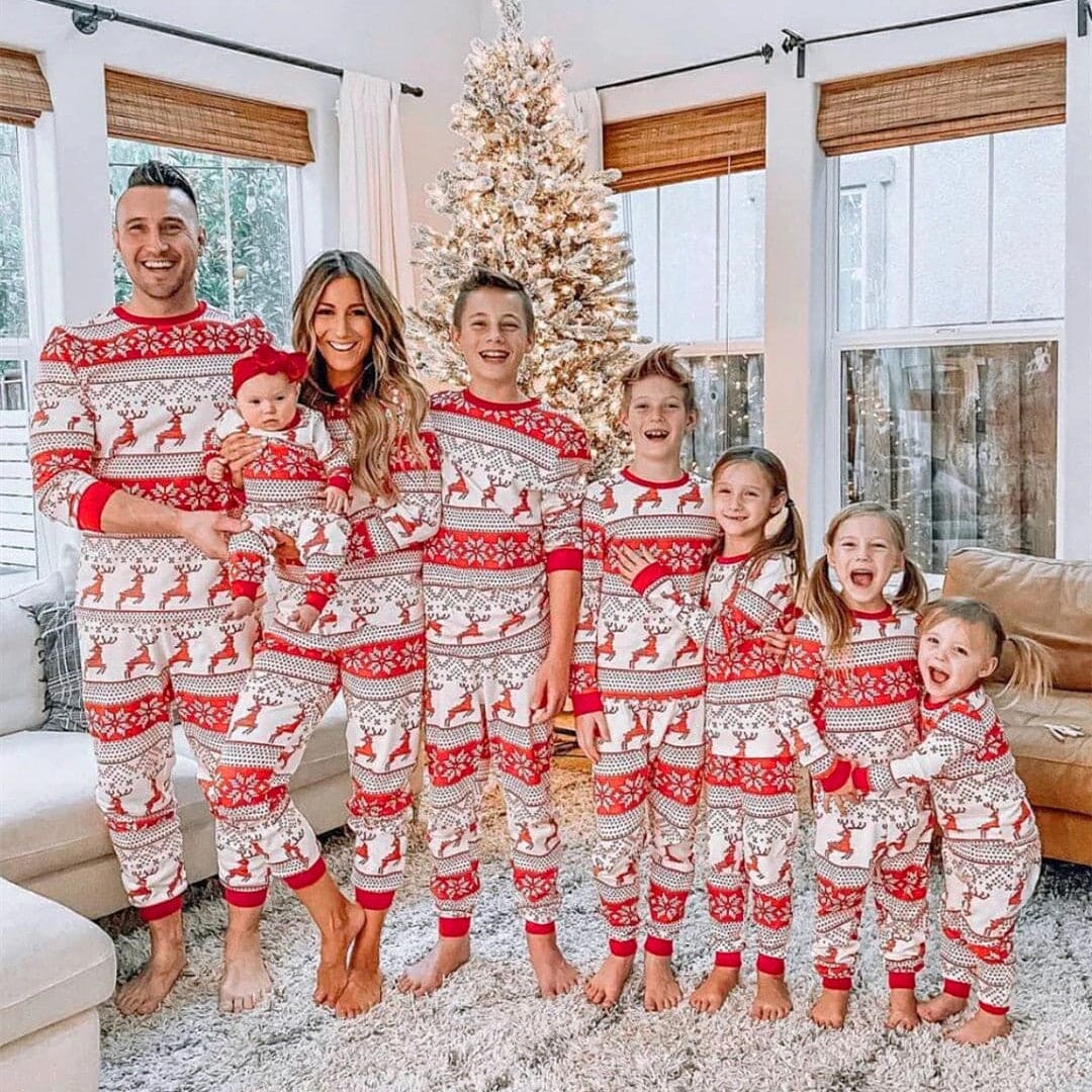 Christmas Pajamas Fall Family Set My Store