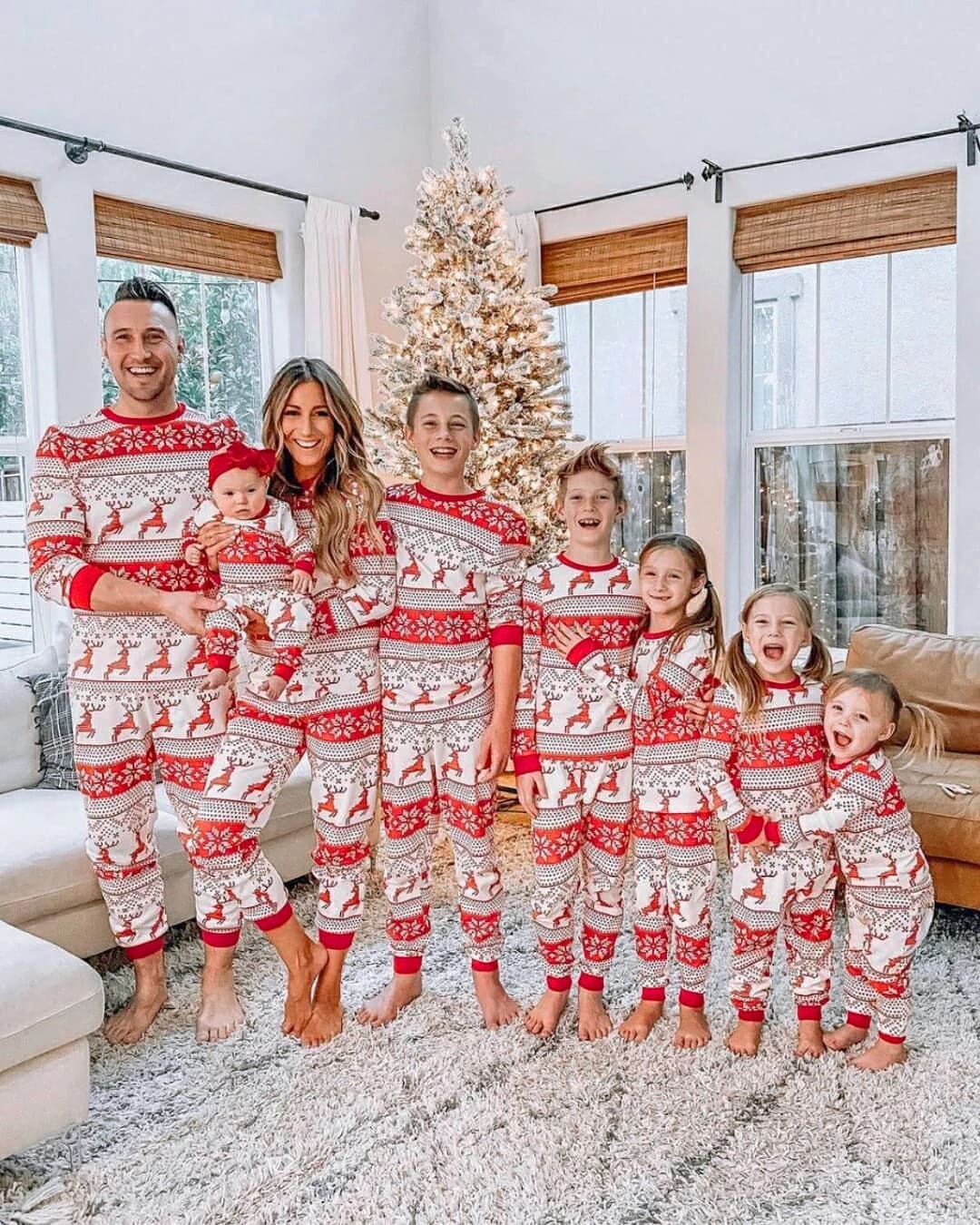 Christmas Pajamas Fall Family Set My Store