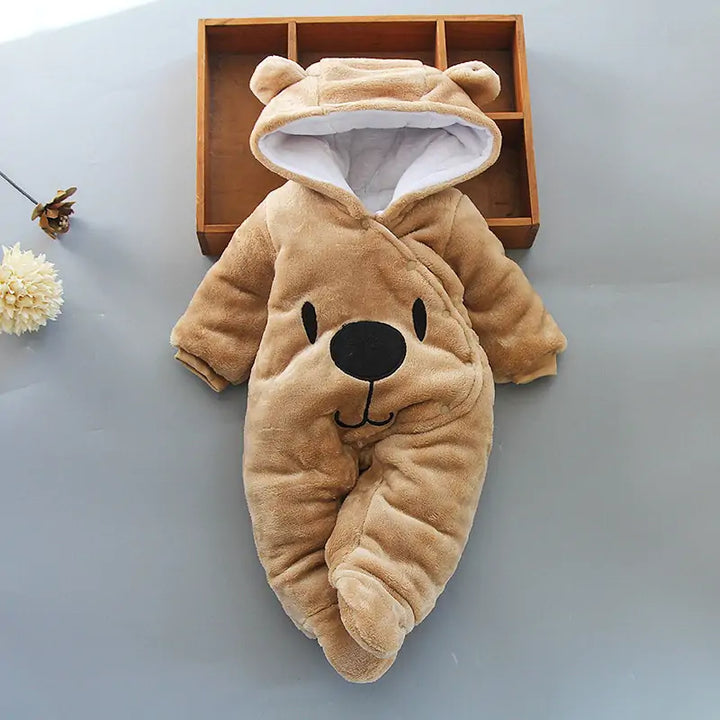 Winter Baby Animal Footies - 100% Cotton Everyday Non-Essentials