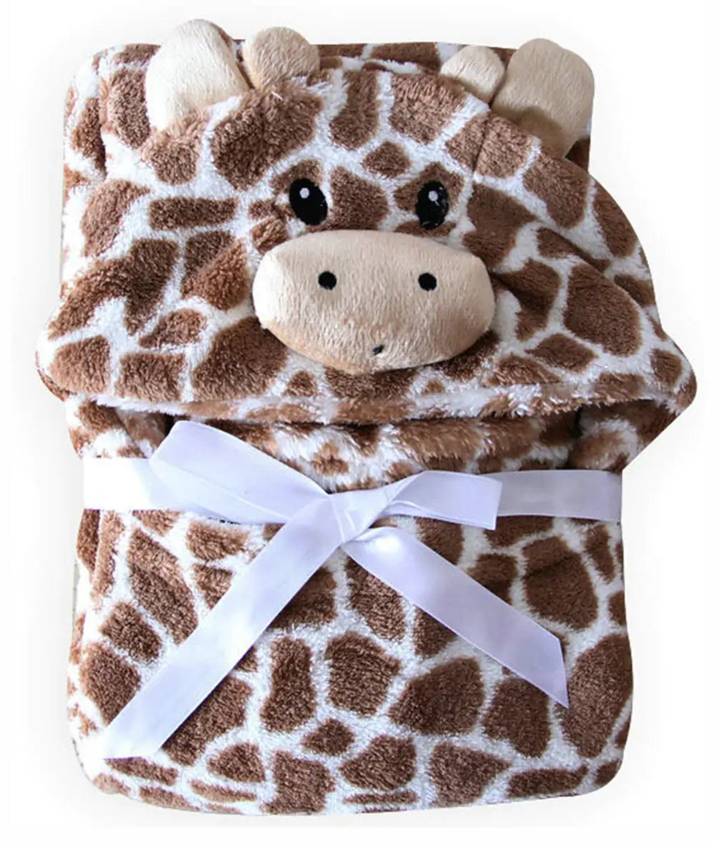 Baby's Hooded Bath Towel - Animal Deisng Everyday Non-Essentials