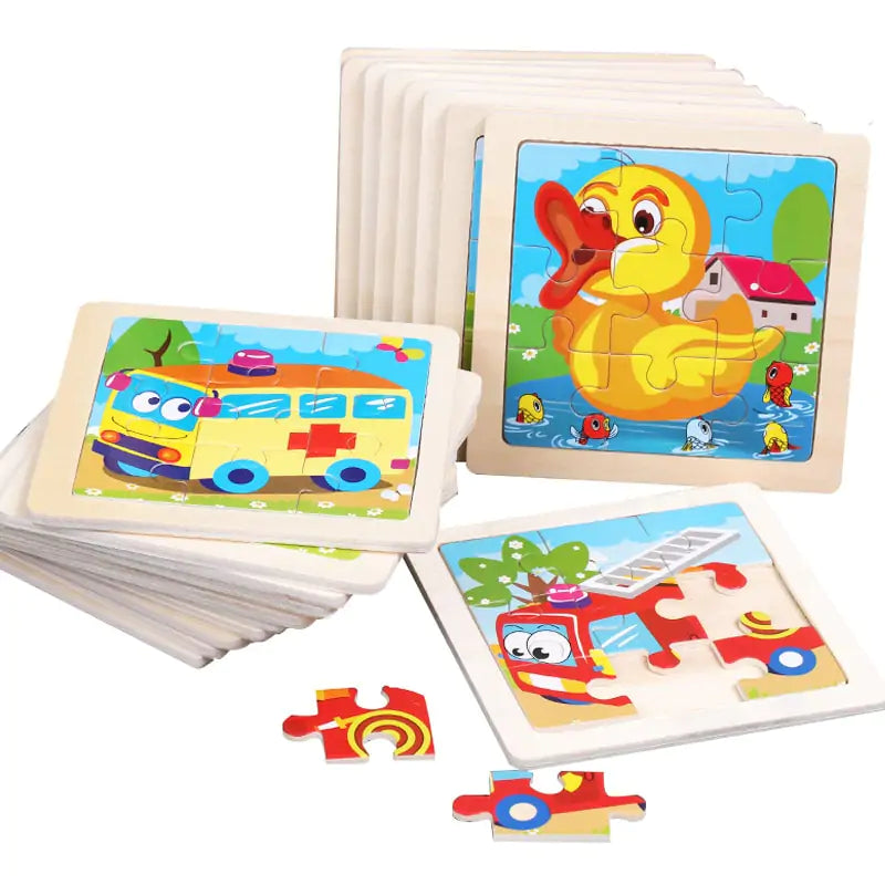 Wooden Kids Puzzle Little Steps Baby Boutique