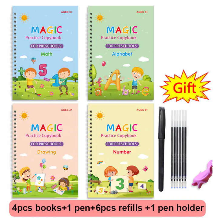 Children's Tracing Magic Book Little Steps Baby Boutique