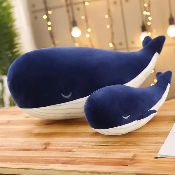 Soft Little Blue Whale Plush Toys Little Steps Baby Boutique