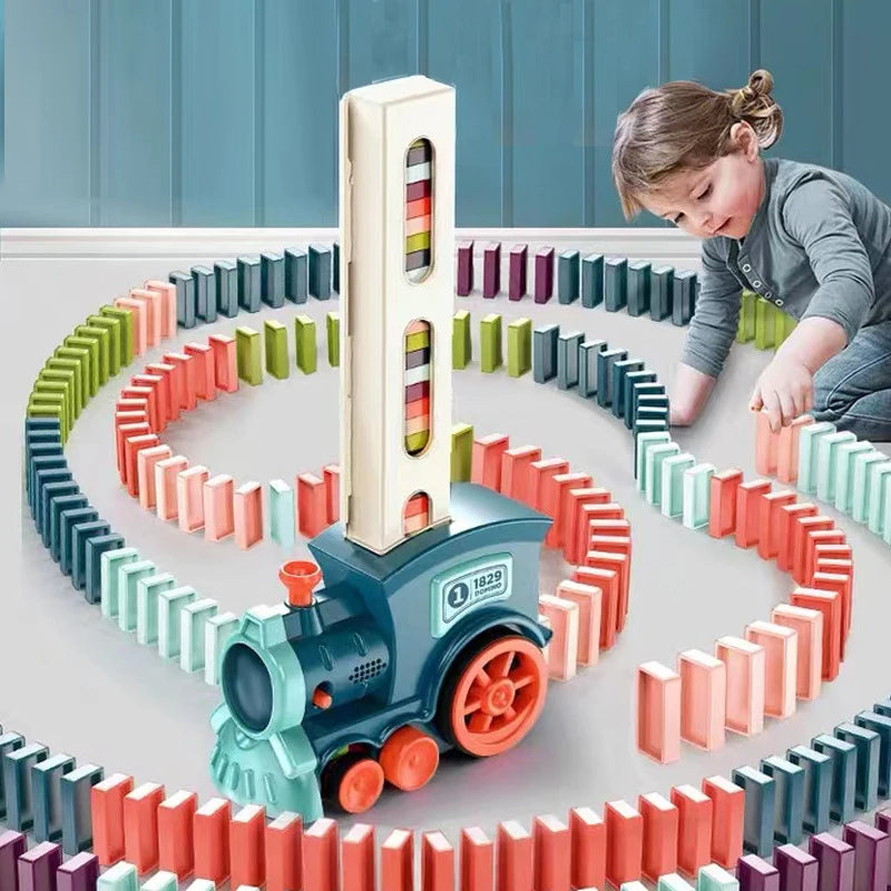 Kids Automatic Domino Train Little Steps Baby Boutique